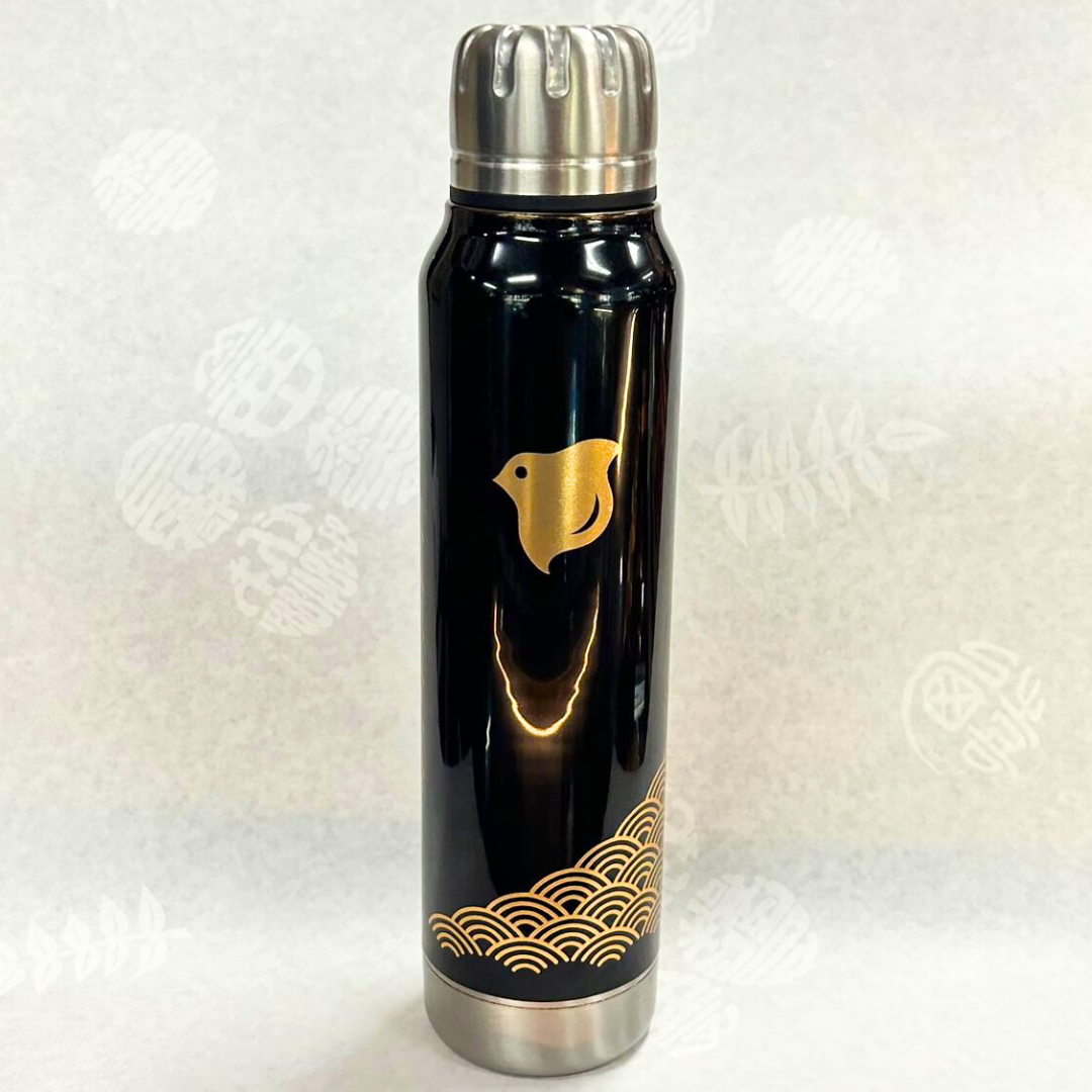 URUSHI umbrella bottle波千鳥【黒色】タンブラー