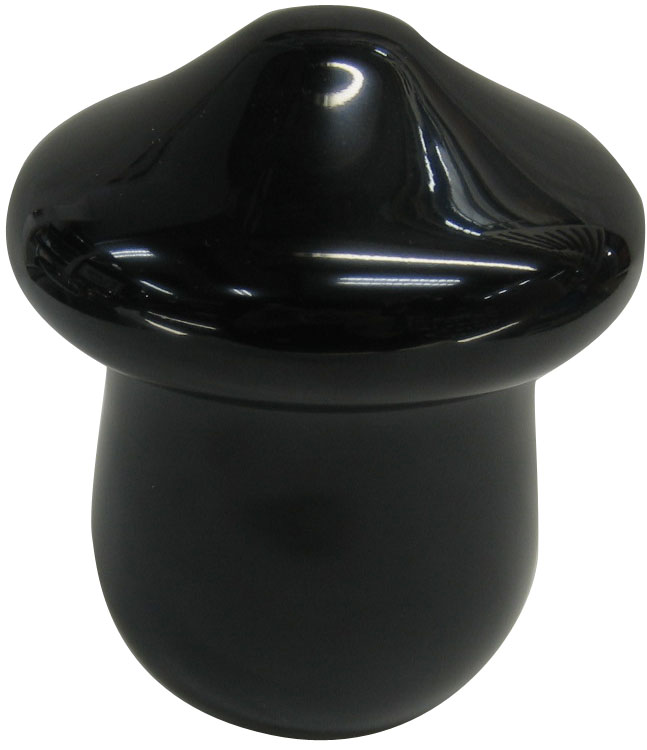 木製ハンサ黒松茸小吸椀　 漆塗　一客売