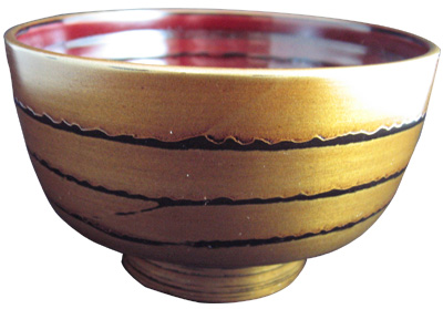 木製漆塗”大いなる海”/お椀